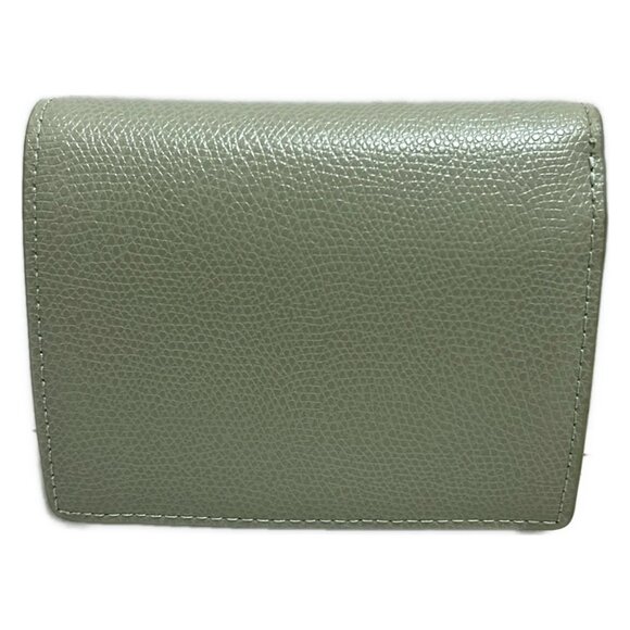 FURLA Primula - Gray Beige Leather Bifold Wallet - Picture 2 of 7